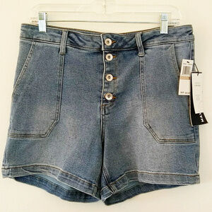 MaxStudio Perfect Vintage High Rise Denim Shorts